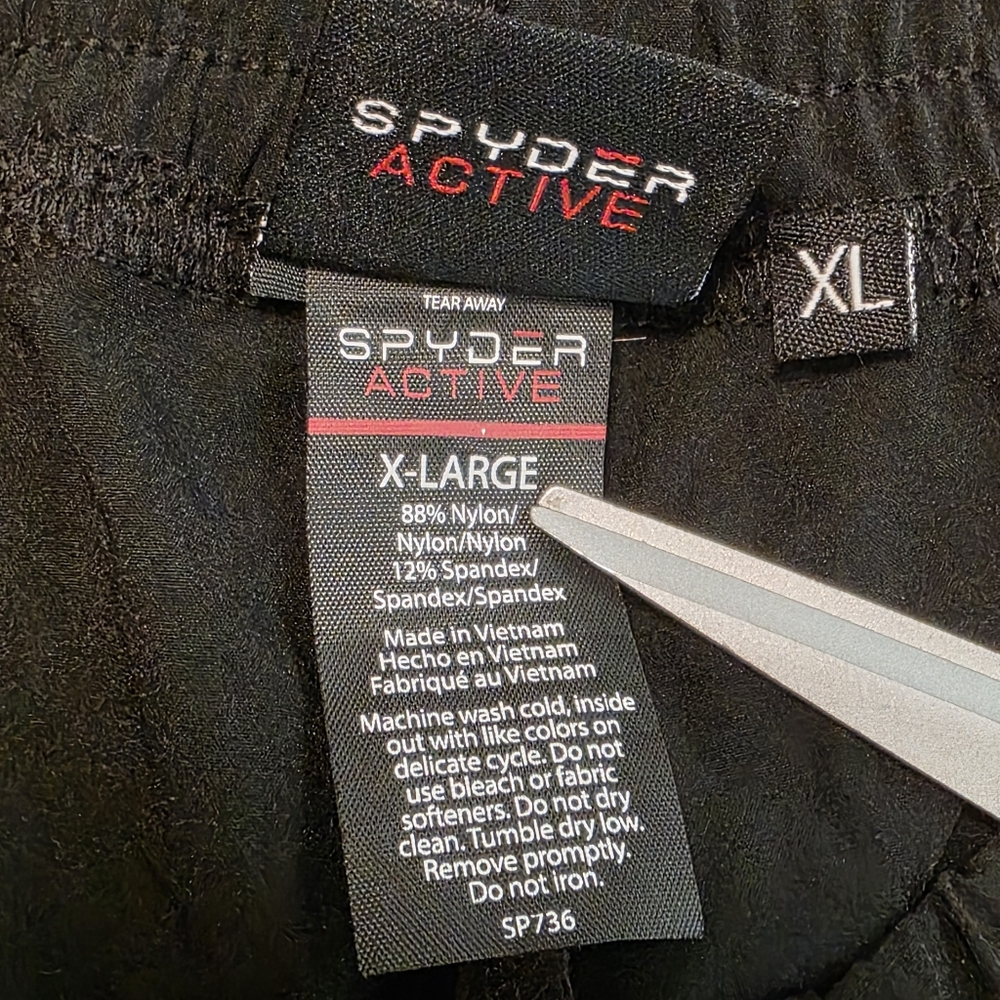 Spyder Women Active Lightweight Pull-On Pocket Stretch Joggers Pants Black XL - Picture 12 of 16